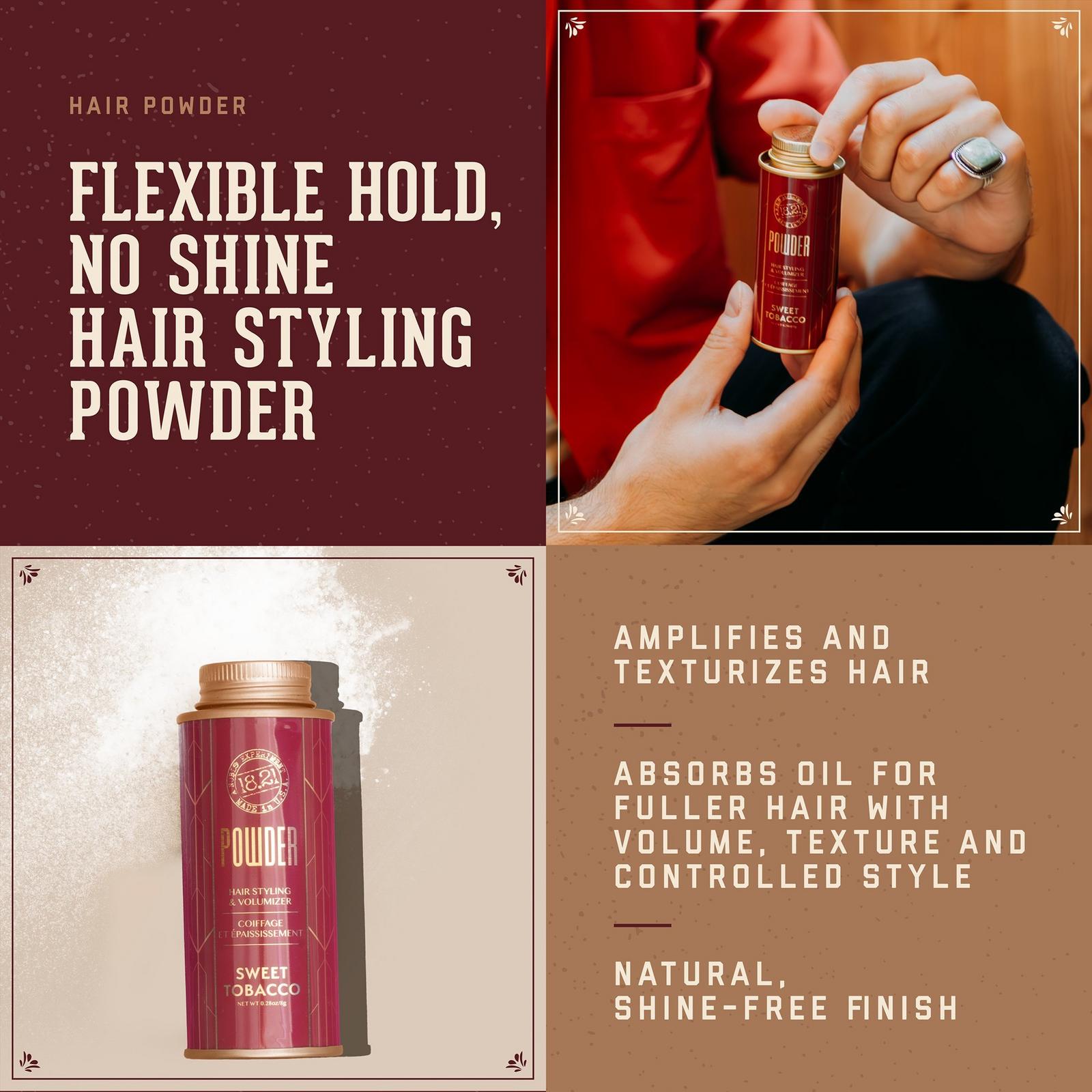 Sweet Tobacco Hair Styling Powder