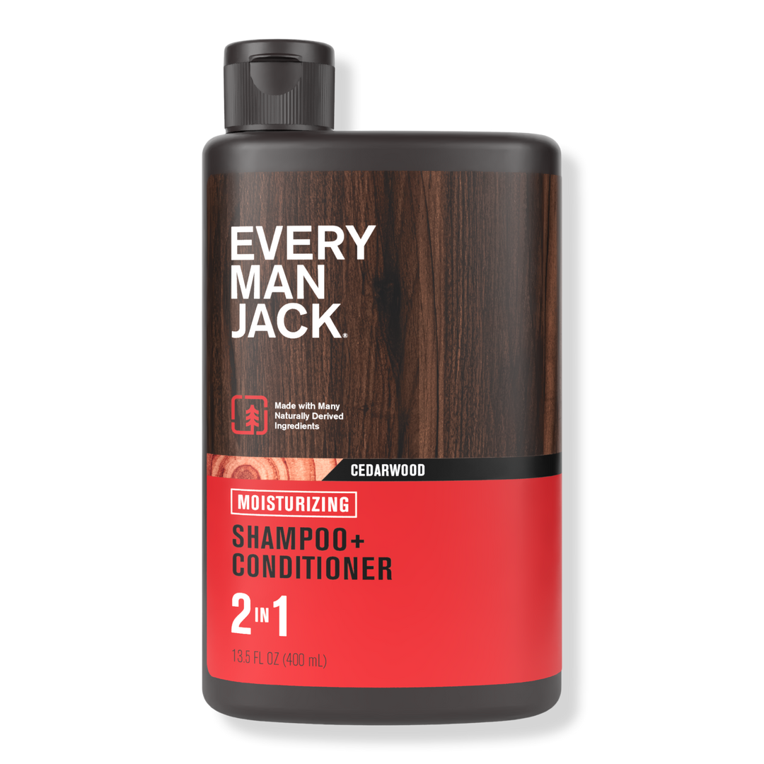 Every Man Jack Cedarwood Men's 2-in-1 Shampoo + Conditioner #1