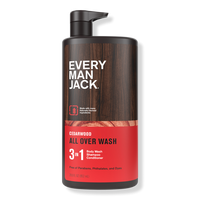 Cedarwood Hydrating Men's 3-in-1 Body Wash and Shampoo & Conditioner