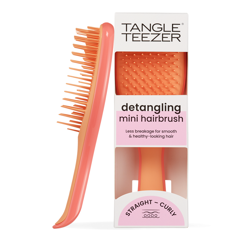 テツロー　ベッツィ　J20G　サーモンピンク Tangle Teezer - Salmon Pink & Apricot The Mini Ultimate Detangler