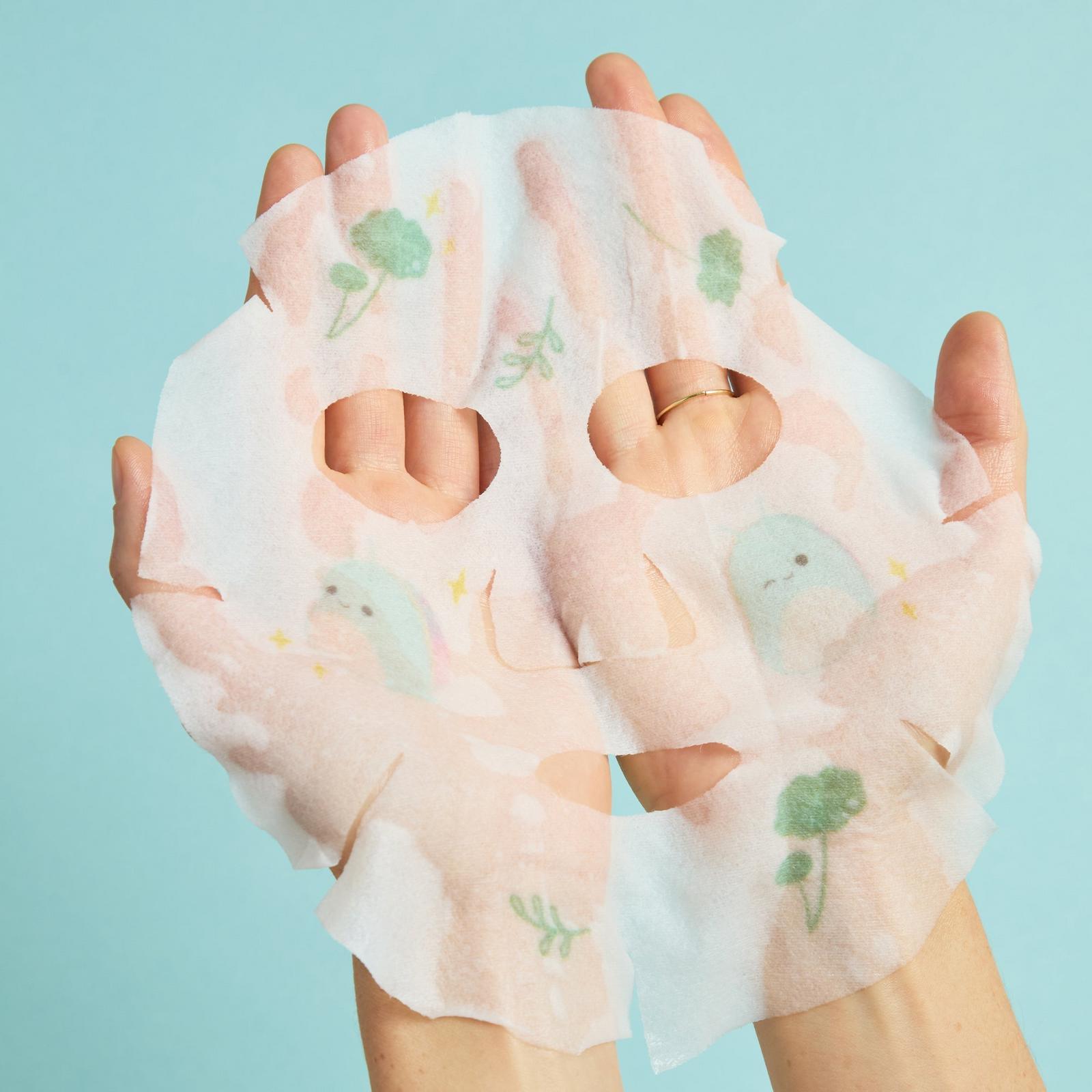 Squishmallows Hydrating Printed Essence Facial Sheet Masks