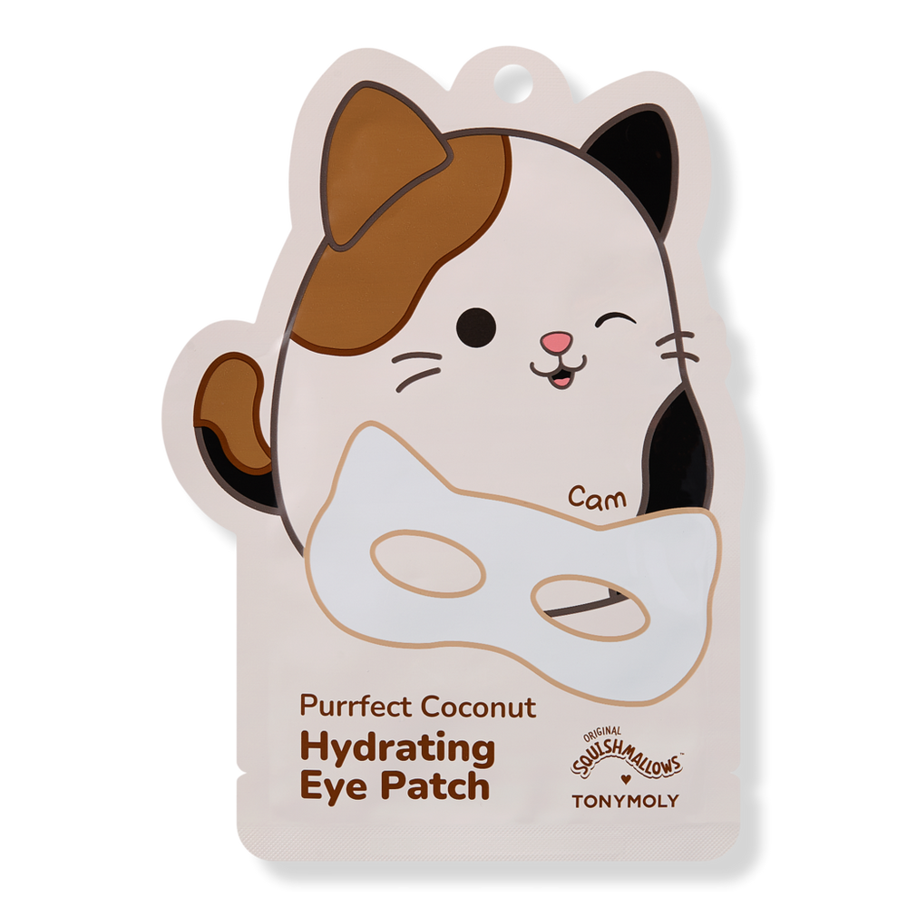 Tonymoly Squishmallows Eye Mask - Cam The Cat Coconut Hydrating
