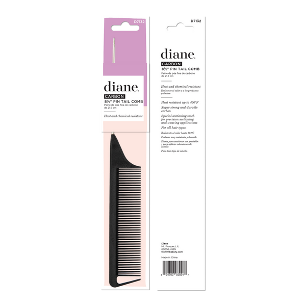 Diane Carbon Pin Tail Precision Styling Comb #2