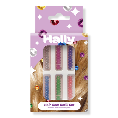 HALLY Gem Pen Hair Gem Refill Set