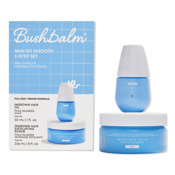 Bushbalm 2 Step Ingrown Hair & Razor Bump Kit #1