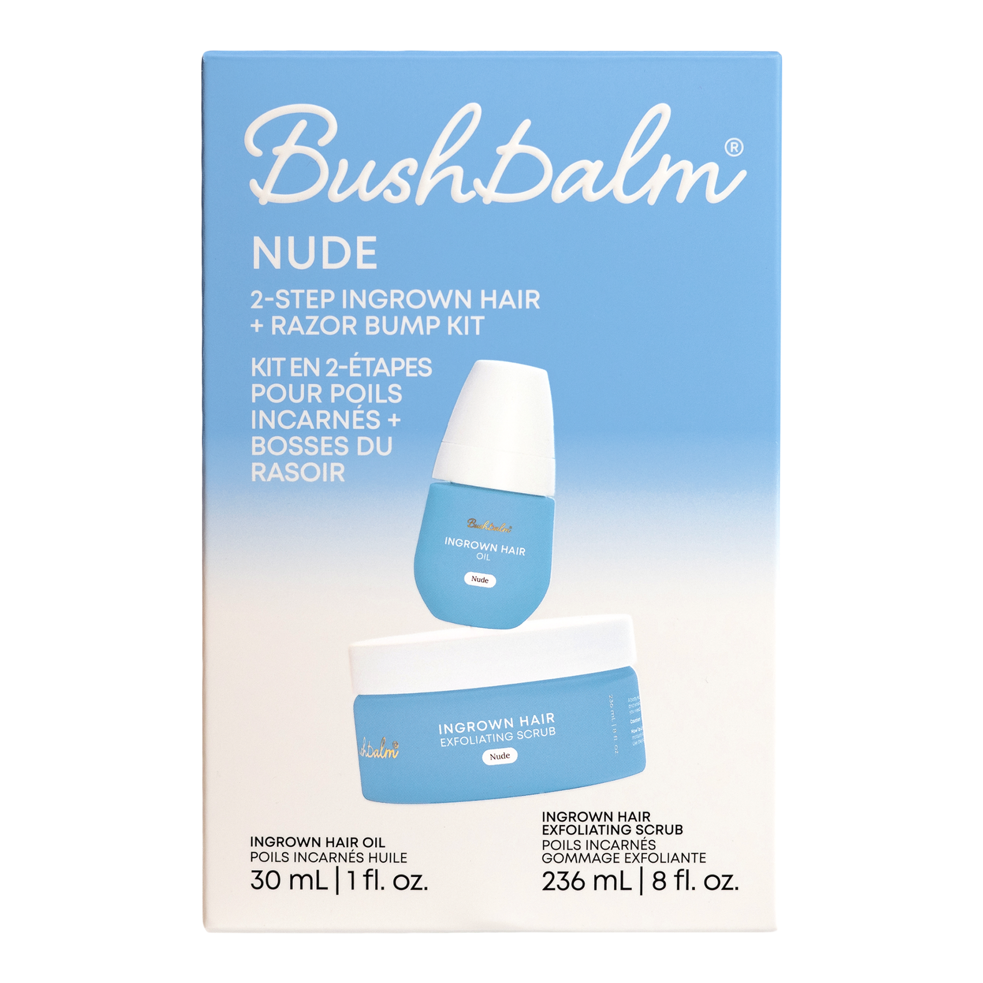 Набор против вросших волос и раздражения после бритья Bushbalm, 2 шага — фото 8