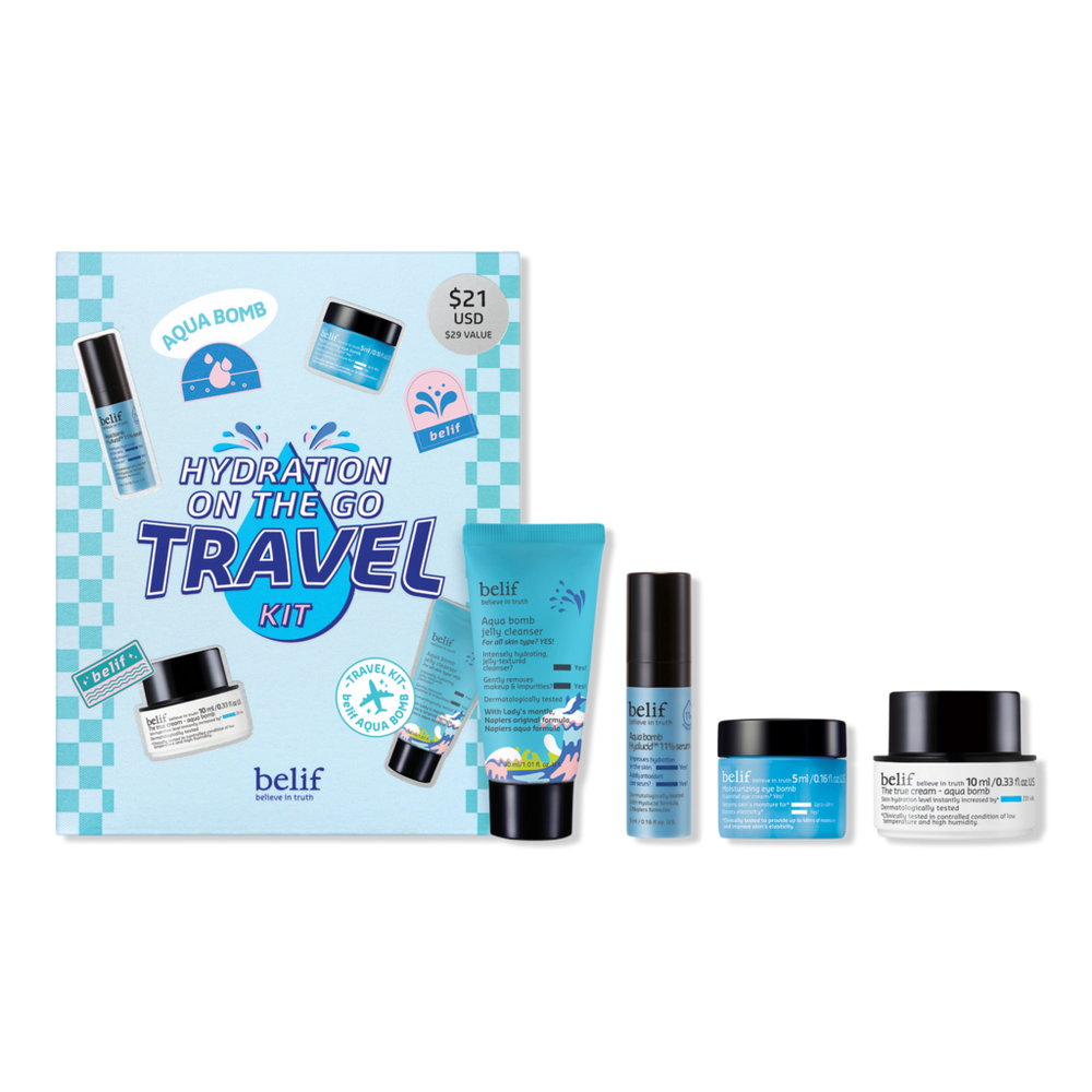 Belif Hydration On-the-go Travel Kit