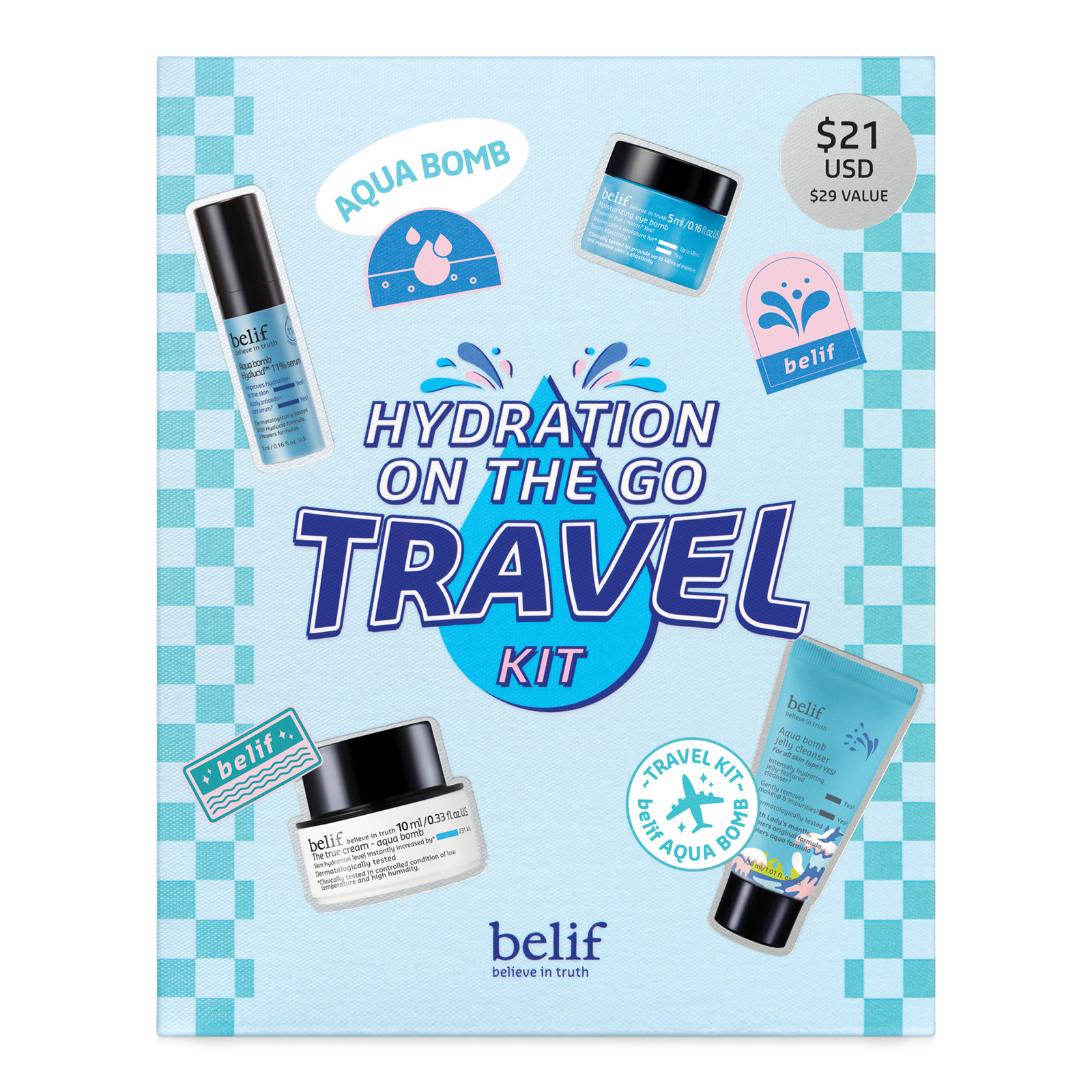 Hydration On-the-Go Travel Kit