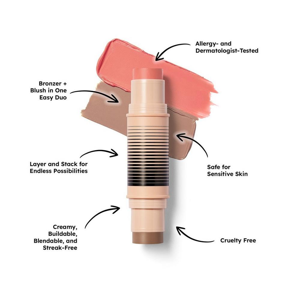 Desert Island Duo Blush + Bronzer Stick