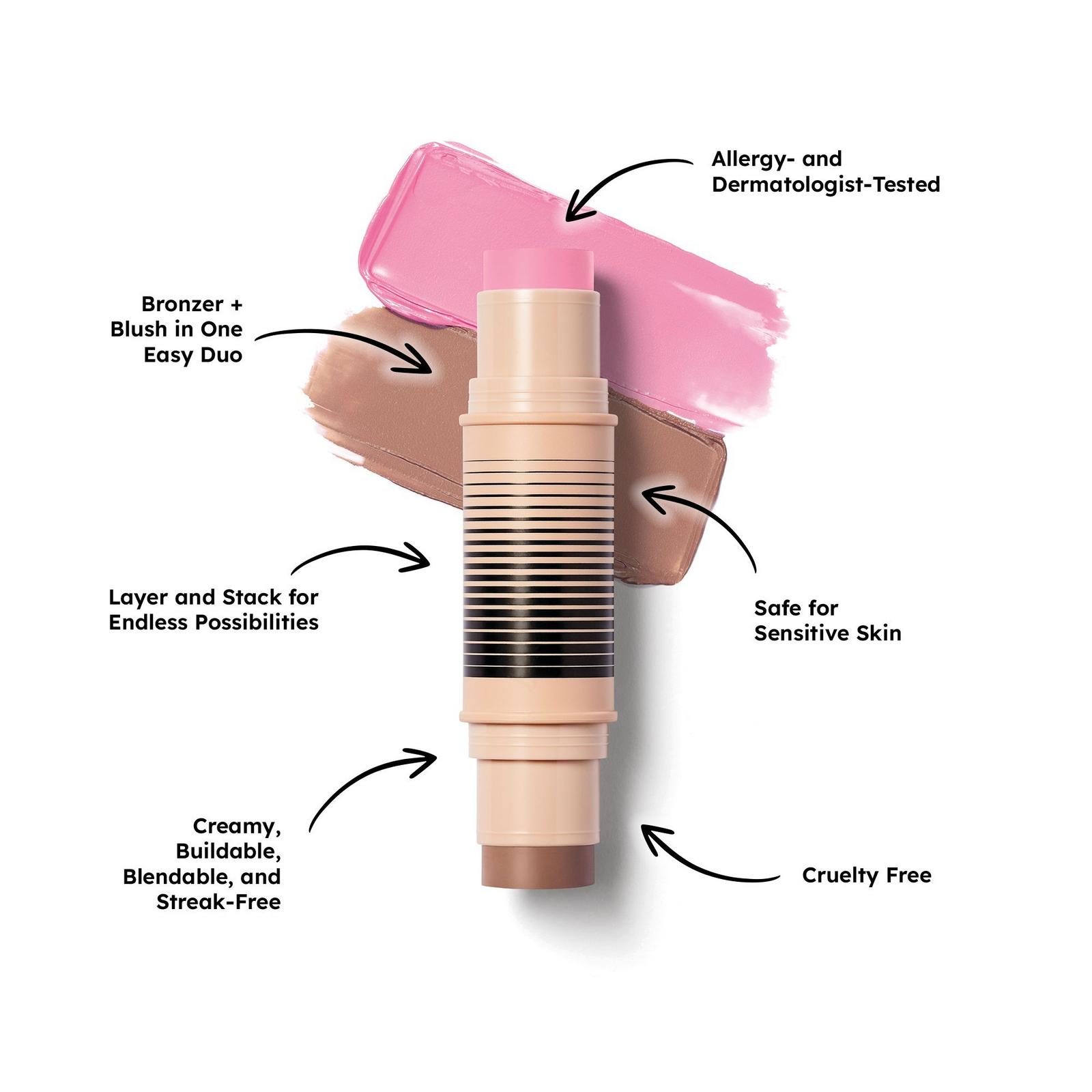 Desert Island Duo Blush + Bronzer Stick