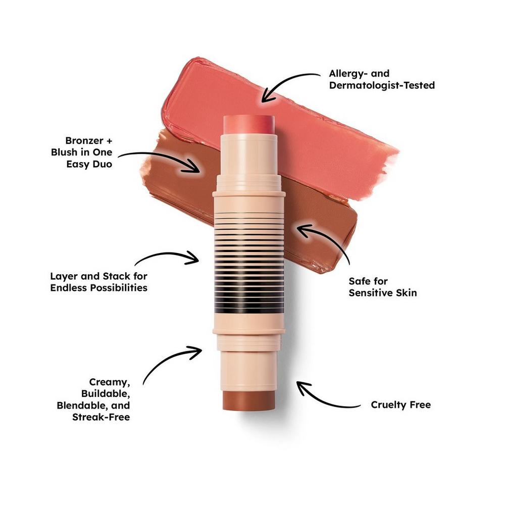 Desert Island Duo Blush + Bronzer Stick