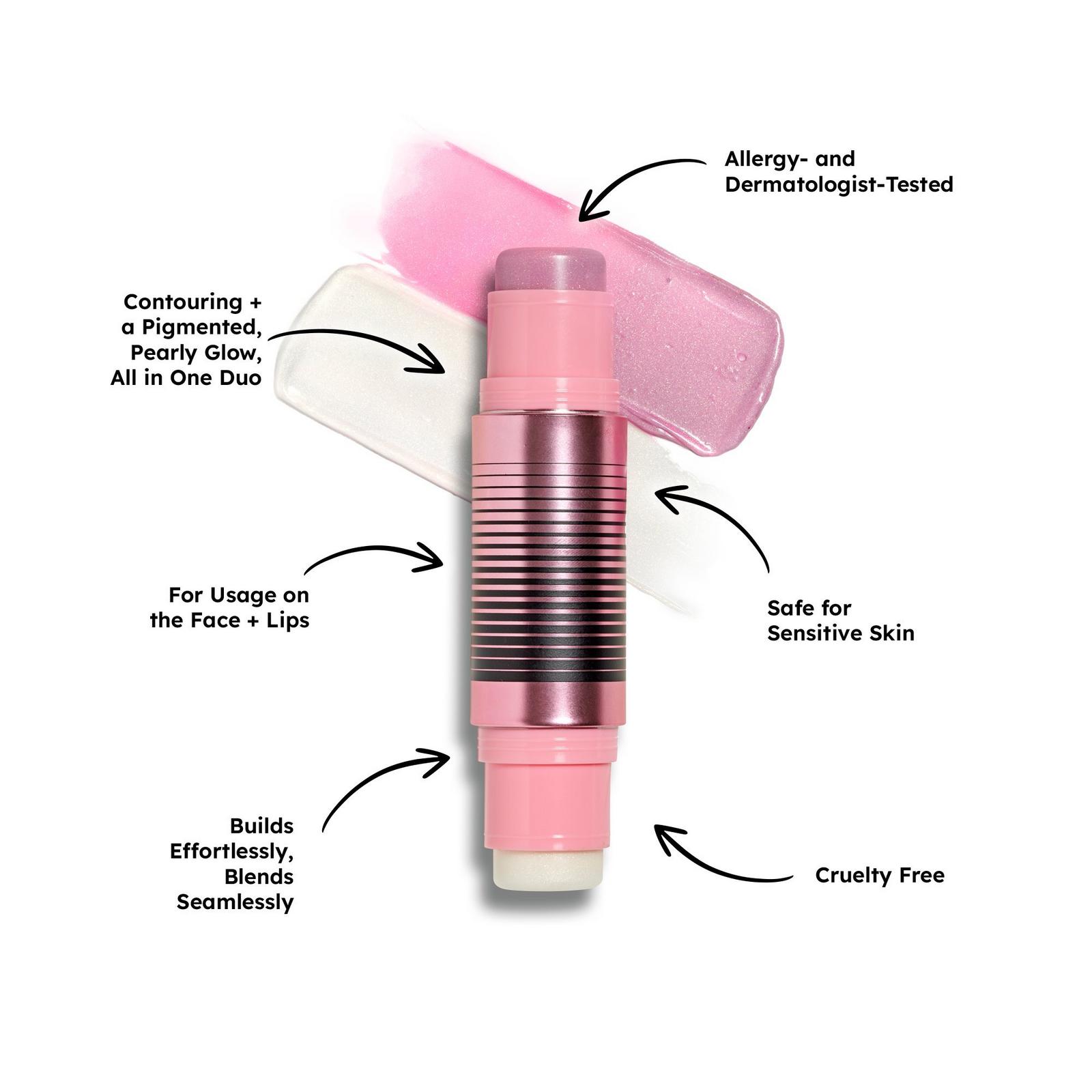 GlowTour Duo pH Blush + Contour Stick