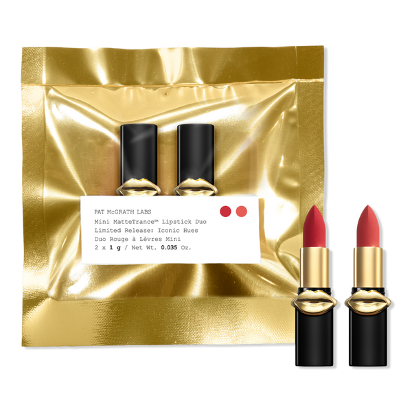 PAT McGRATH LABS Mini MatteTrance Lipstick Duo: Iconic Hues #1