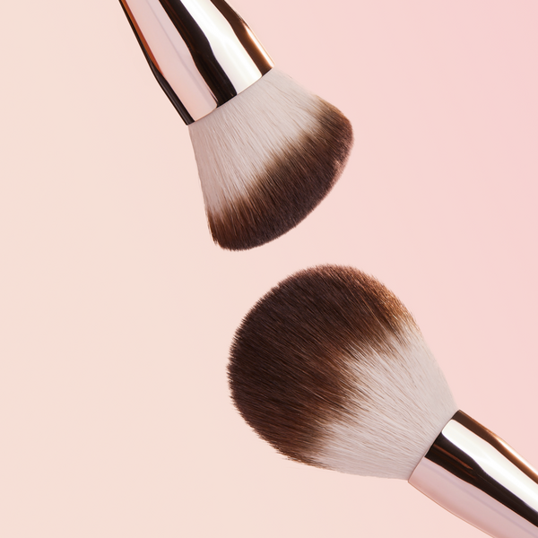 Brocha dúo para rostro para crema y polvo 5