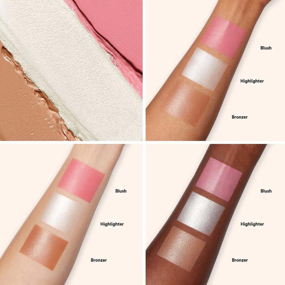 Cheek Squad Cream Face Trio - Bubblegum