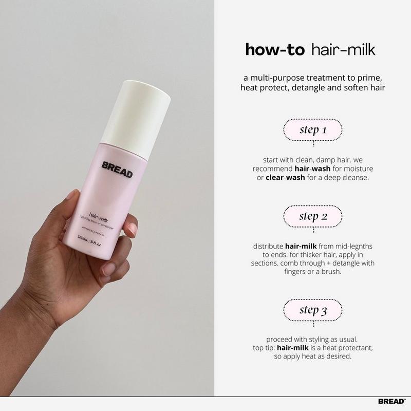 BREAD BEAUTY SUPPLY Hair-Milk: Hydrating Leave-In Conditioner #4