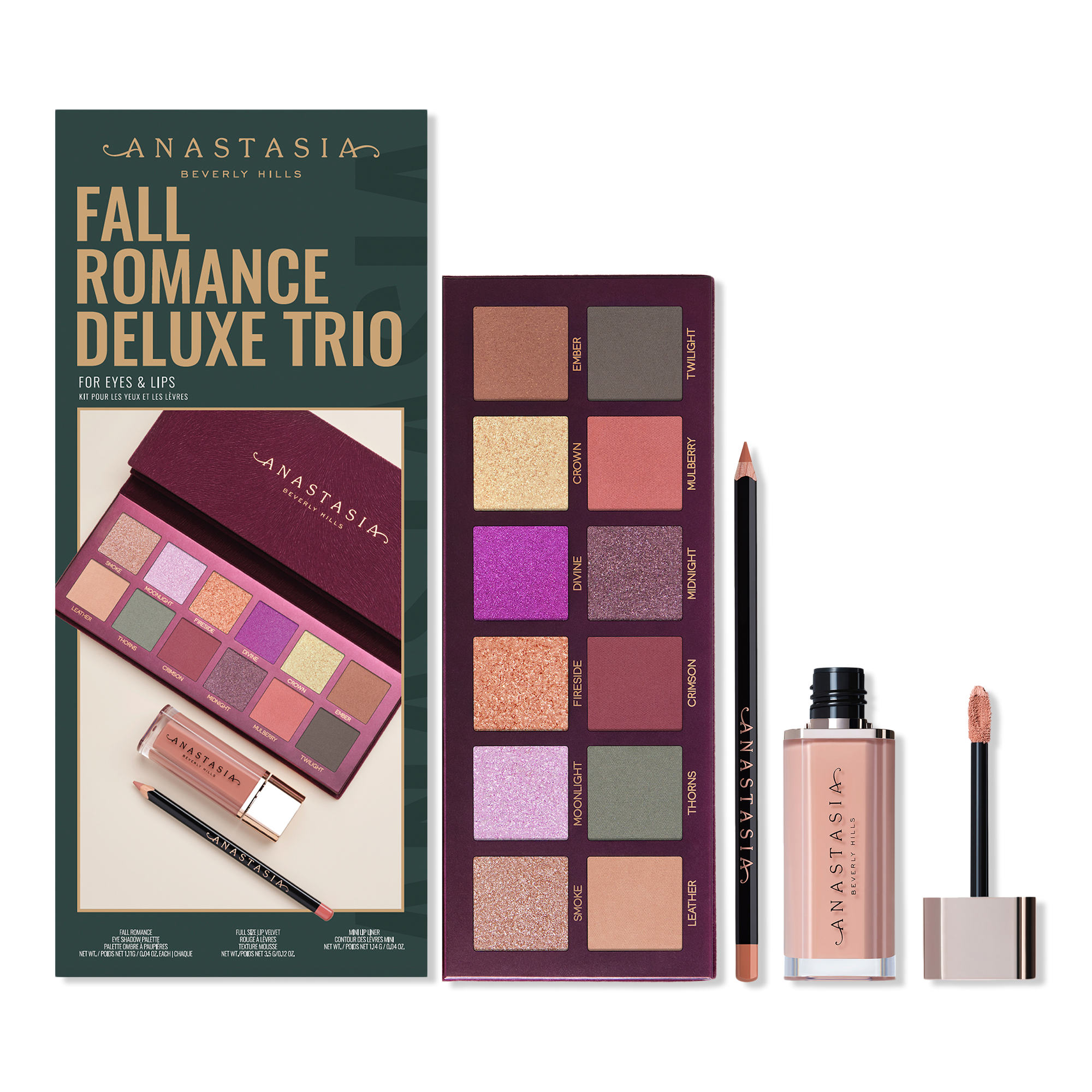 Anastasia Beverly Hills Fall Romance Deluxe Trio #1