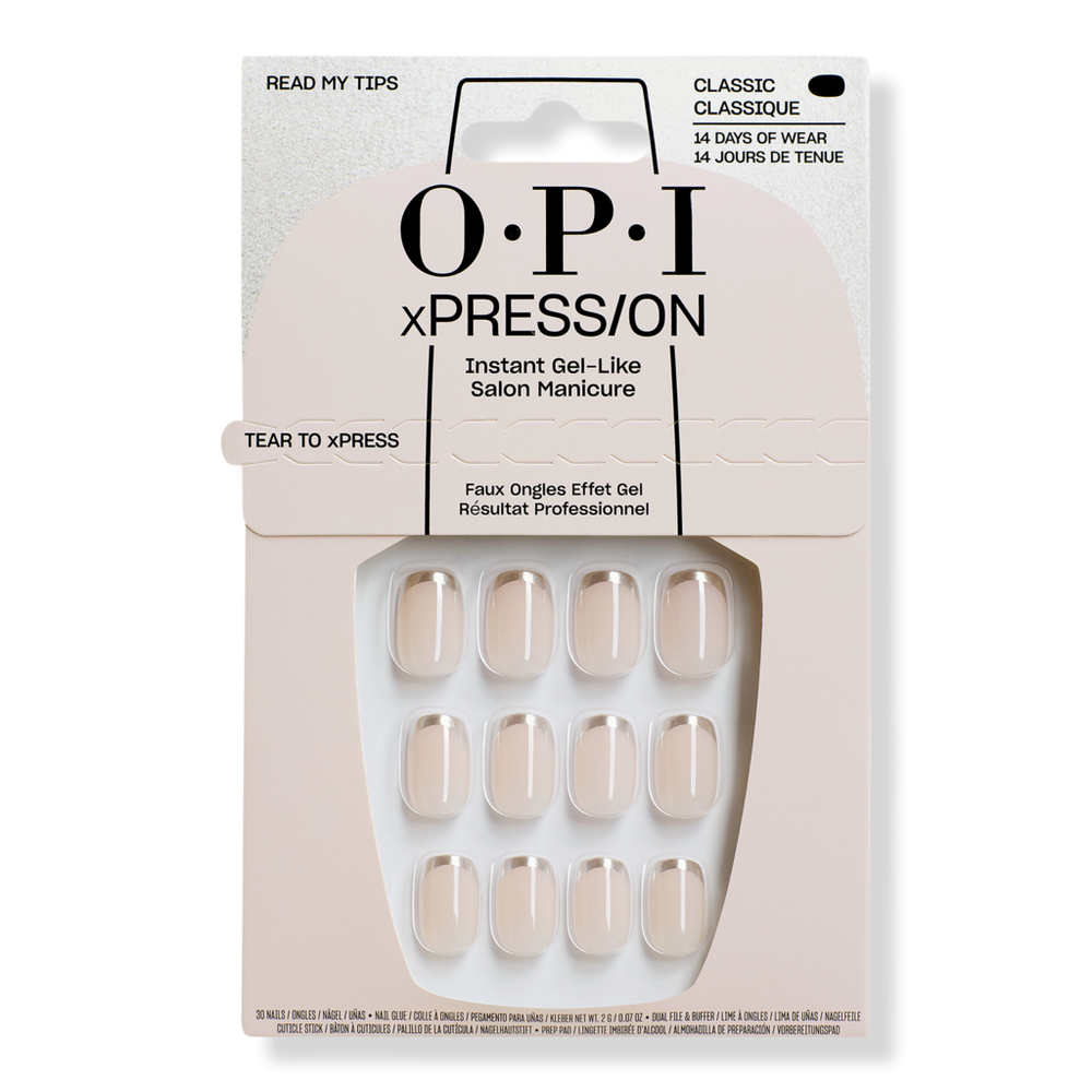 Opi Xpress/on French Tip Press On Nails - Read My Tips