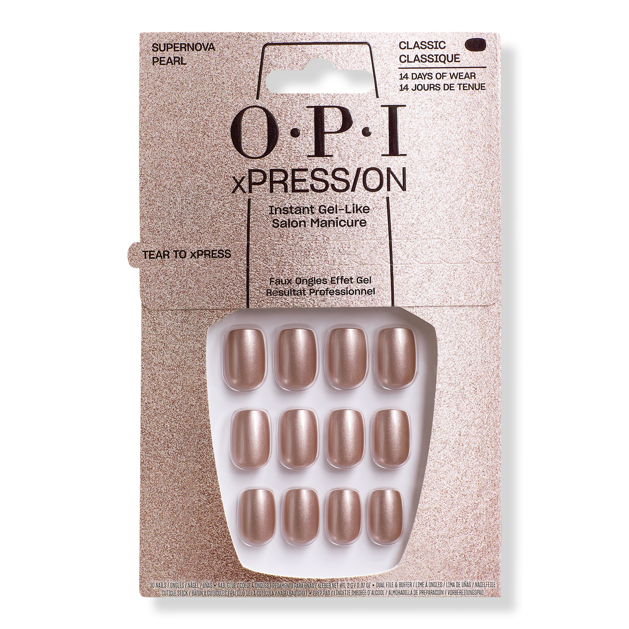 OPI xPRESS/ON Metallic Mega Mix Press On Nails Collection #1