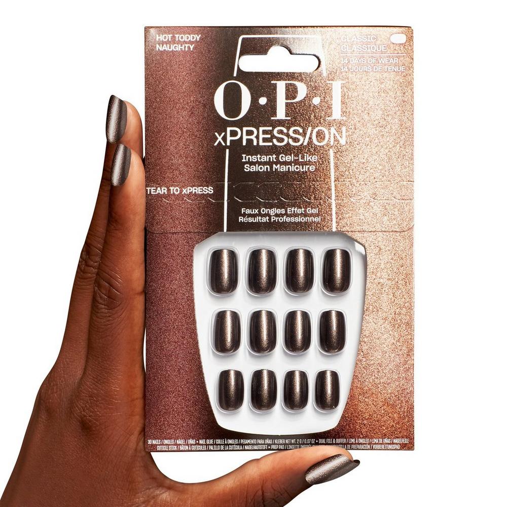 xPRESS/ON Metallic Mega Mix Press On Nails Collection - Hot Toddy Naughty