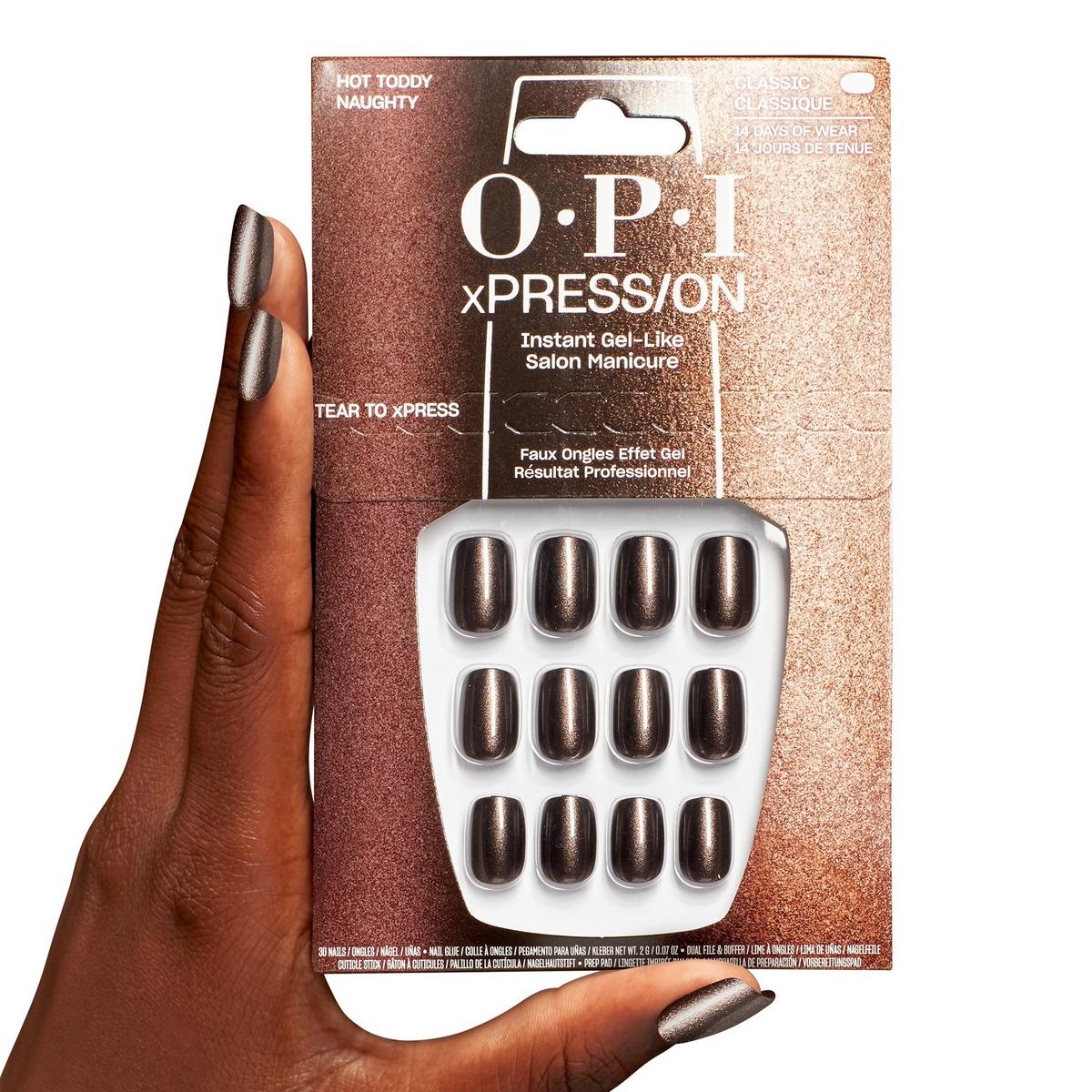 xPRESS/ON Metallic Mega Mix Press On Nails Collection - Hot Toddy Naughty