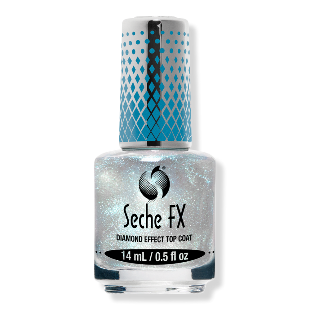 Seche Fx Diamond Effect Top Coat - Blue In Blue