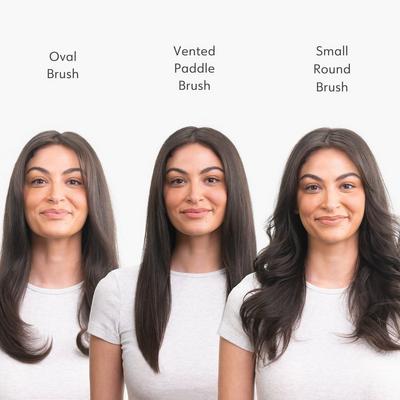 The Triple Shot Interchangeable Blow-Dryer Brush