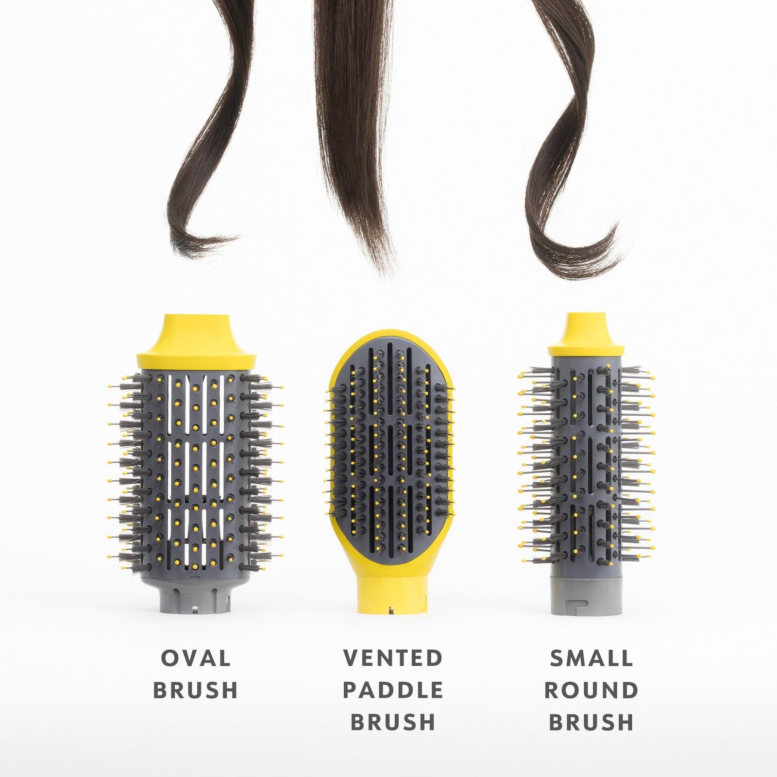 The Triple Shot Interchangeable Blow-Dryer Brush