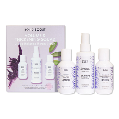 Bondi Boost 3-Step Volume & Thickening Haircare Set for Instant Volume and Fullness