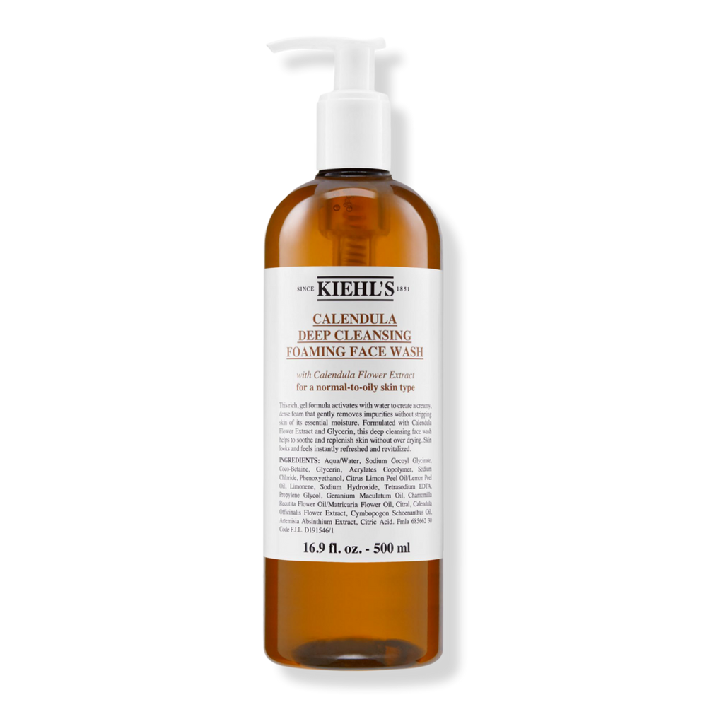 Kiehl's Since 1851 Calendula Deep Cleansing Foaming Face Wash - 16.9 oz
