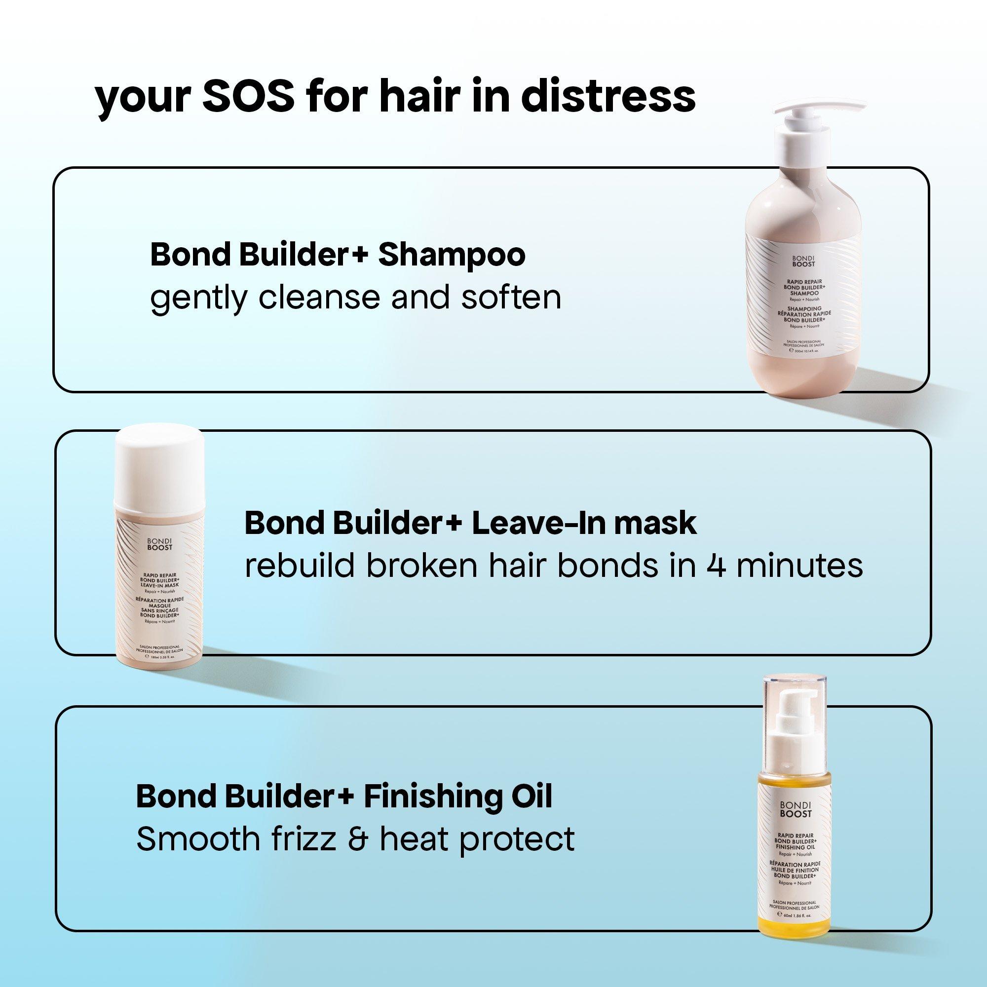 Несмываемая маска для поврежденных волос Bondi Boost Rapid Repair Bond Builder+ — фото 8