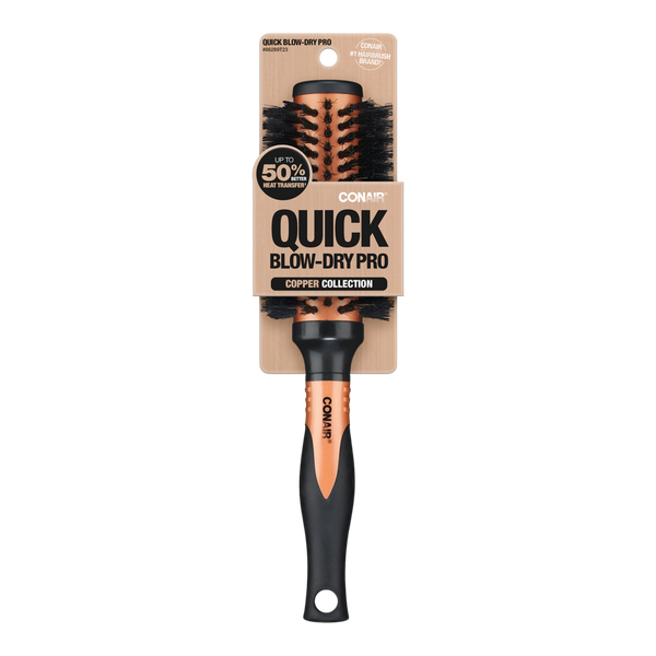 Conair Quick Blow Dry Pro Mixed Boar Round Brush #2