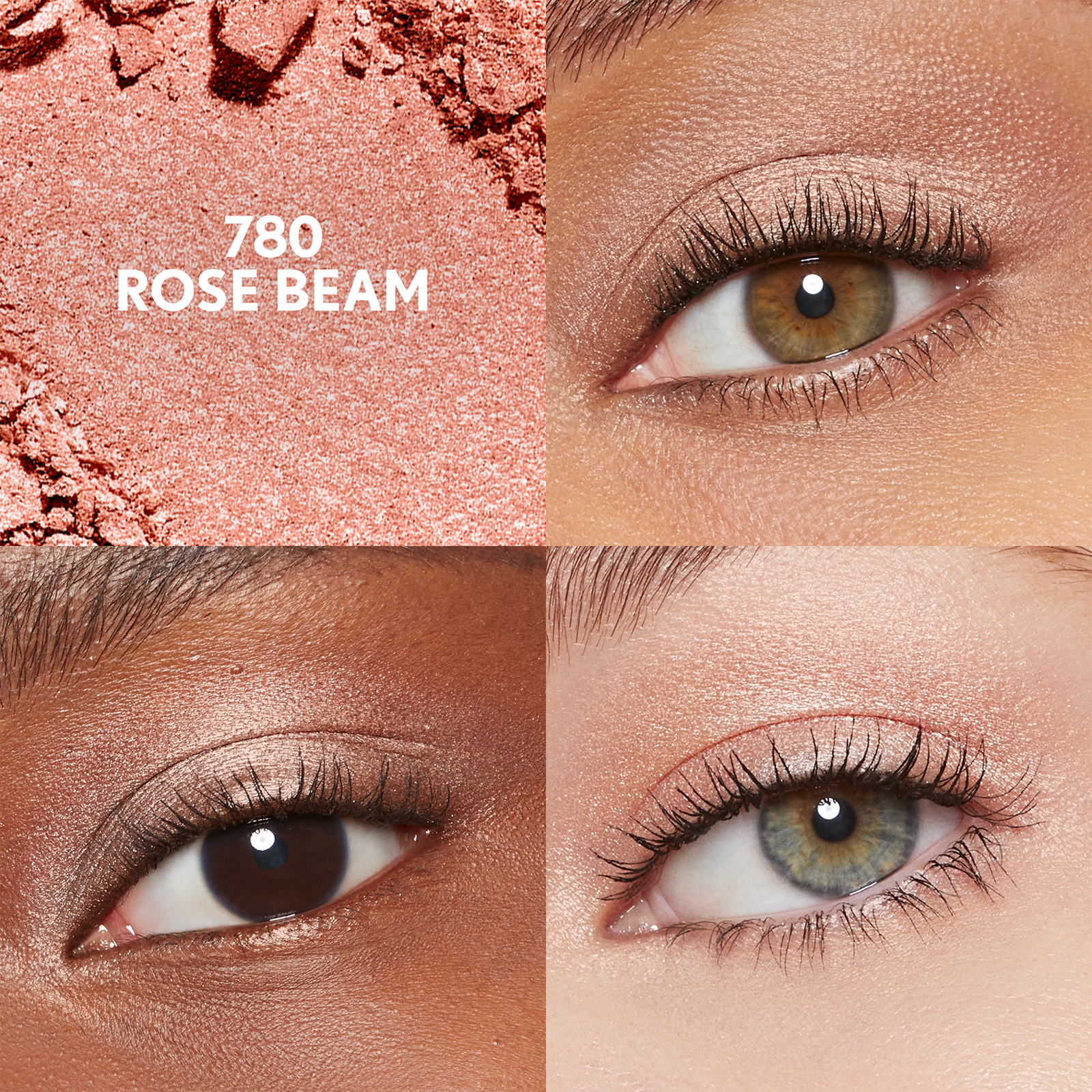 Eye Enhancer Eyeshadow Mono Palette - Rose Beam
