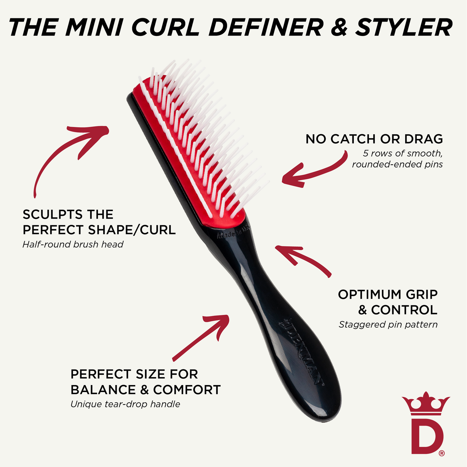 D14 Original Styler 5 Row
