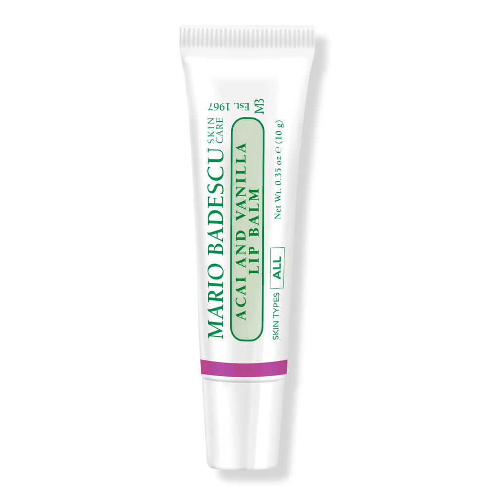 Mario Badescu Squeeze Tube Lip Balm - Acai and Vanilla