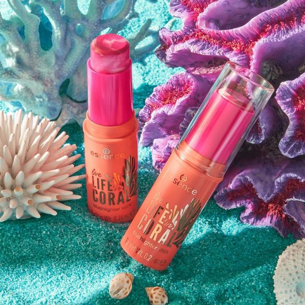 Essence Live Life In Coral Blushlighter Stick #3