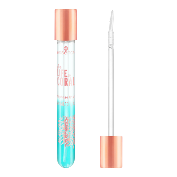 Essence Live Life In Coral Bi-Phase Lip Oil #2