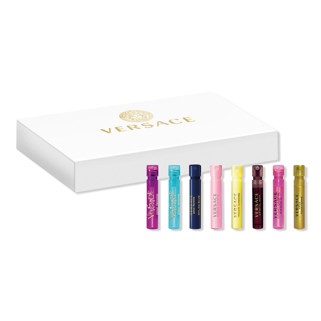 Versace Free 8 Piece Sample Set with select large spray shipped purchase #1