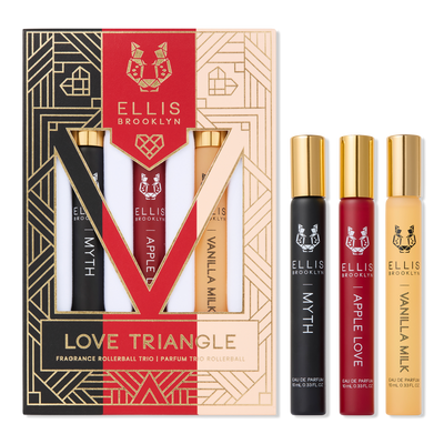 Ellis Brooklyn LOVE TRIANGLE Fragrance Rollerball Trio