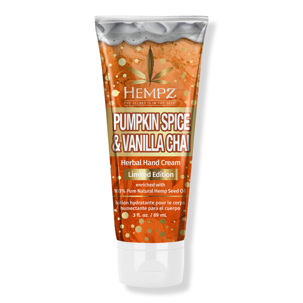 Hempz Limited Edition Pumpkin Spice & Vanilla Chai Herbal Hand Cream #1