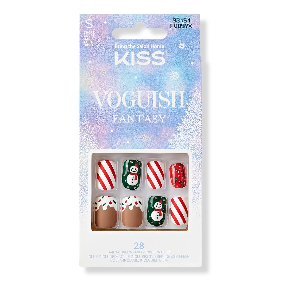 Kiss Silent Angels Voguish Fantasy Holiday Press-On Nails #1