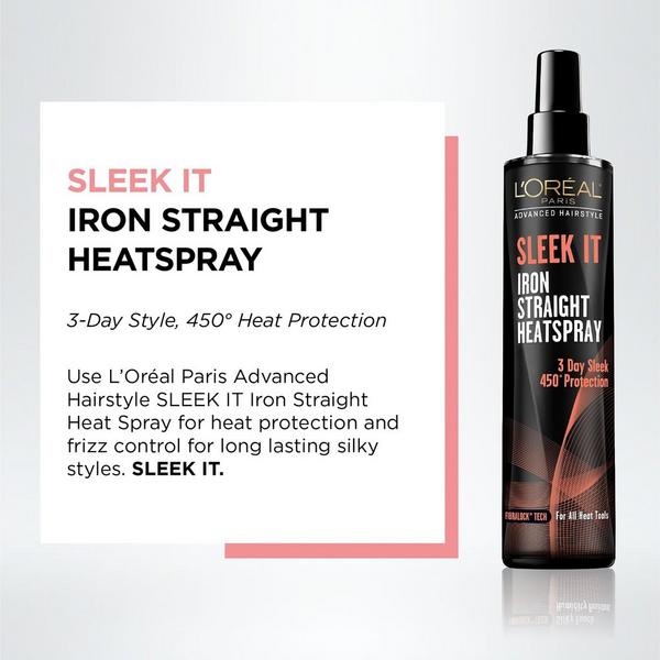 L'Oréal Advanced Hairstyle Sleek it Iron Straight Heatspray #2