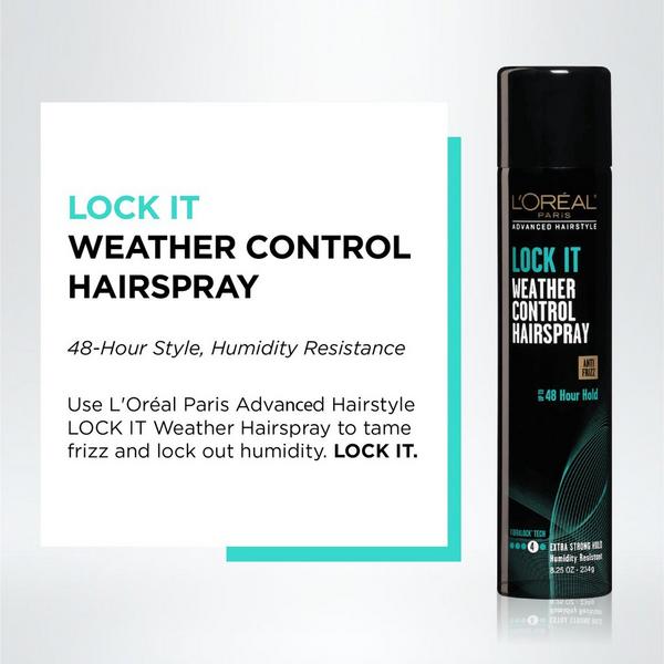 L'Oréal Advanced Hairstyle Lock it Weather Control Hairspray #2