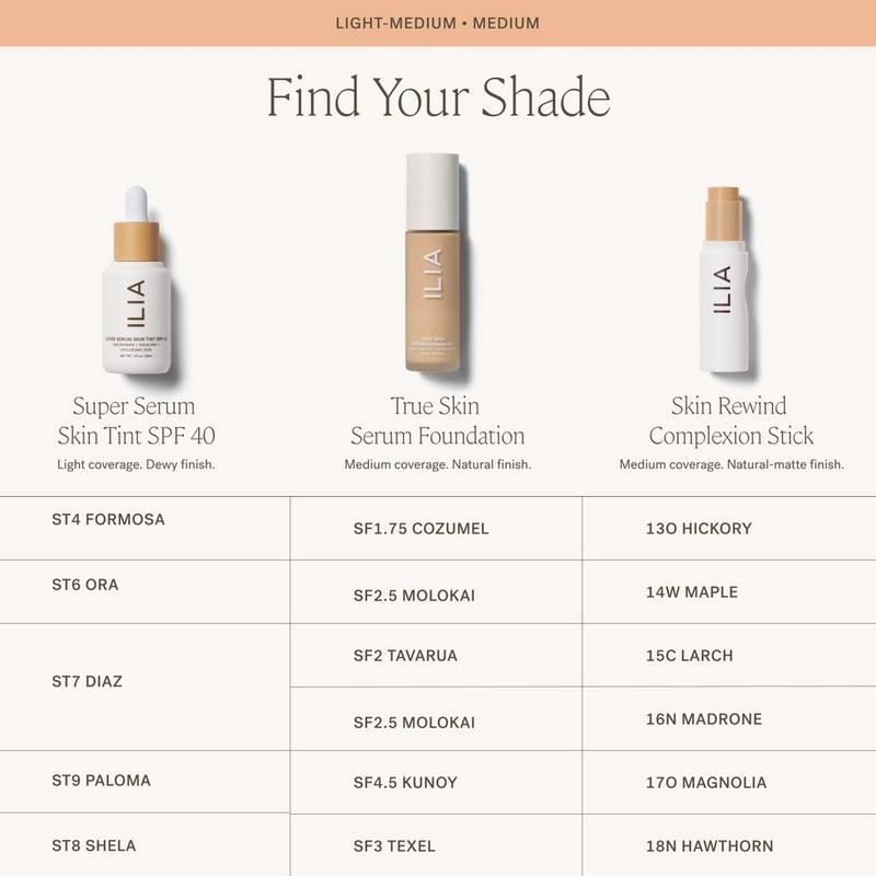 ILIA Super Serum Skin Tint SPF 40 #5