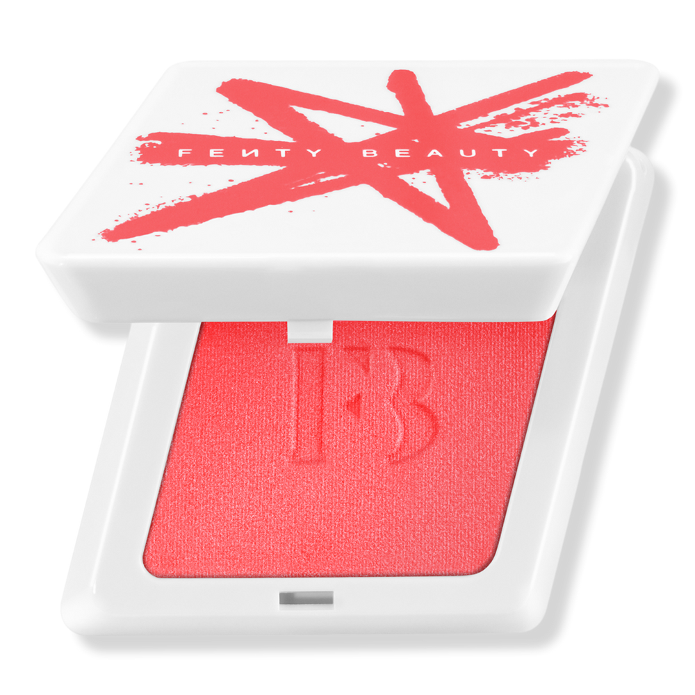 Fenty Beauty By Rihanna Fenty Cheeks Suede Waterproof Powder Blush - Lolly Poppy