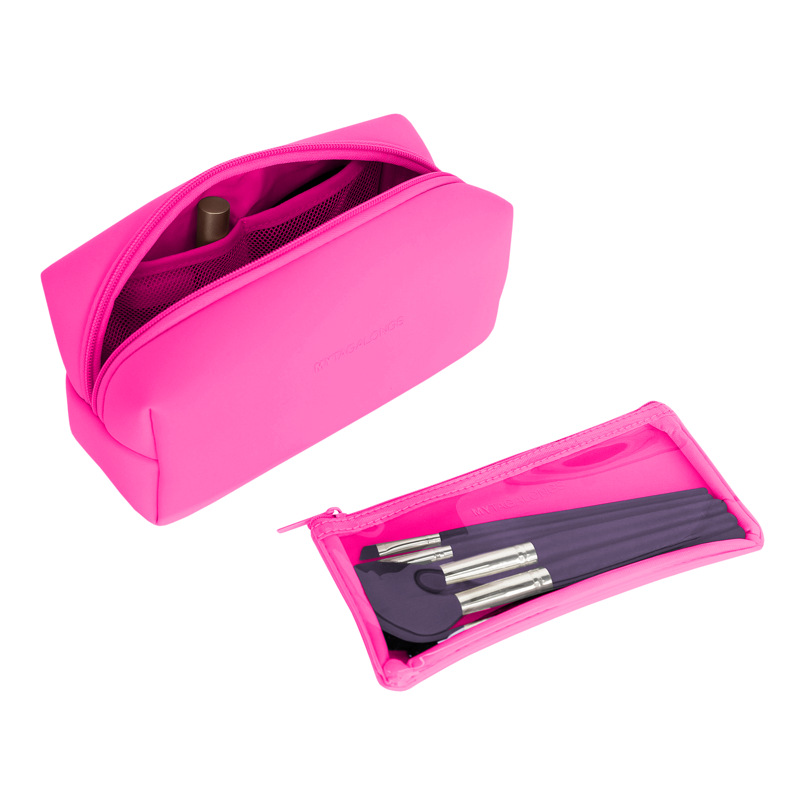 Cosmetic Case with Brush Pouch
