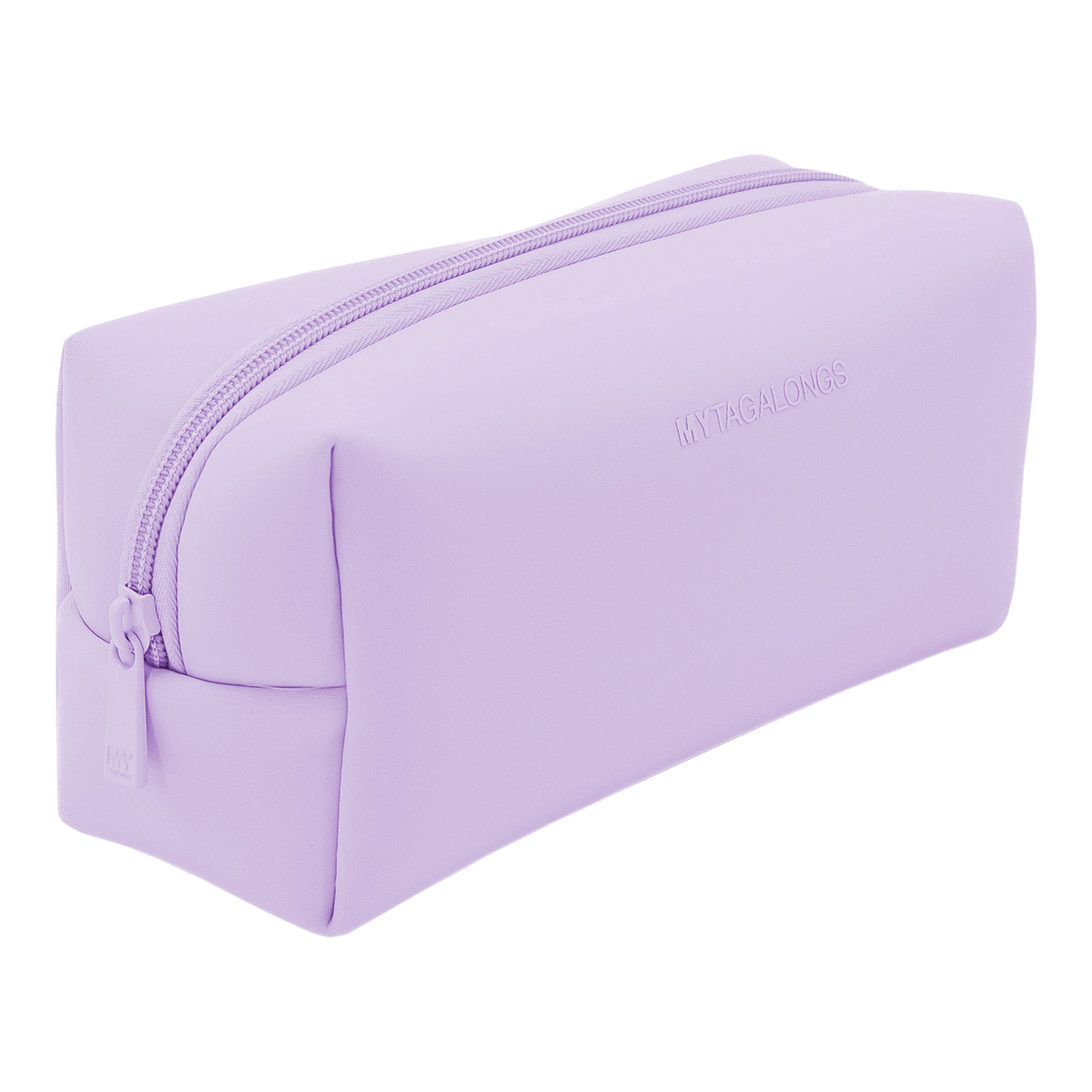 Cosmetic Case with Brush Pouch - Purple