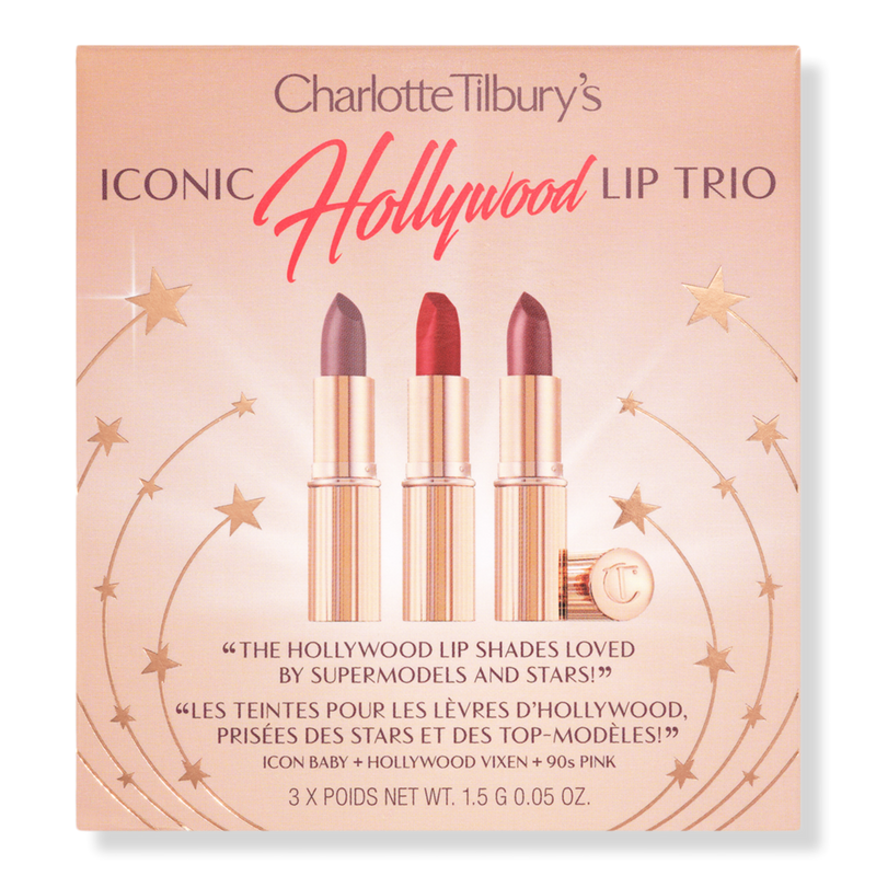 Charlotte Tilbury Hollywood Lips 7 cheapest Piece Set