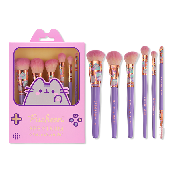 Spectrum Pusheen Gamer Girl 6-Piece Brush Set #1