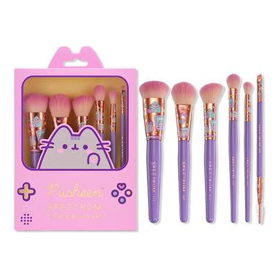 Spectrum Pusheen Gamer Girl 6-Piece Brush Set